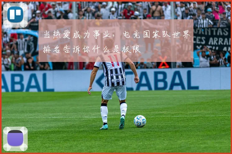 当热爱成为事业，电竞国家队世界排名告诉你什么是极限